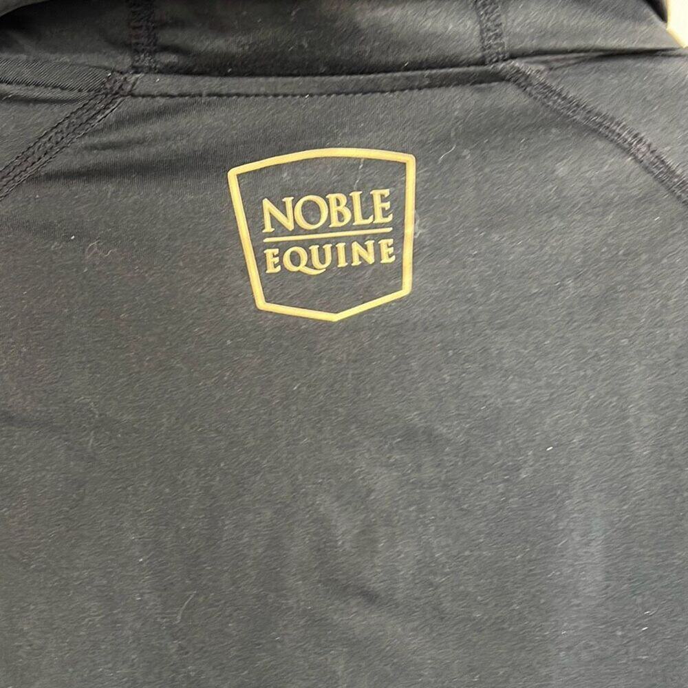 Noble Equine size large women’s lightweight hoodie jacket in black equestrian - Picture 5 of 6